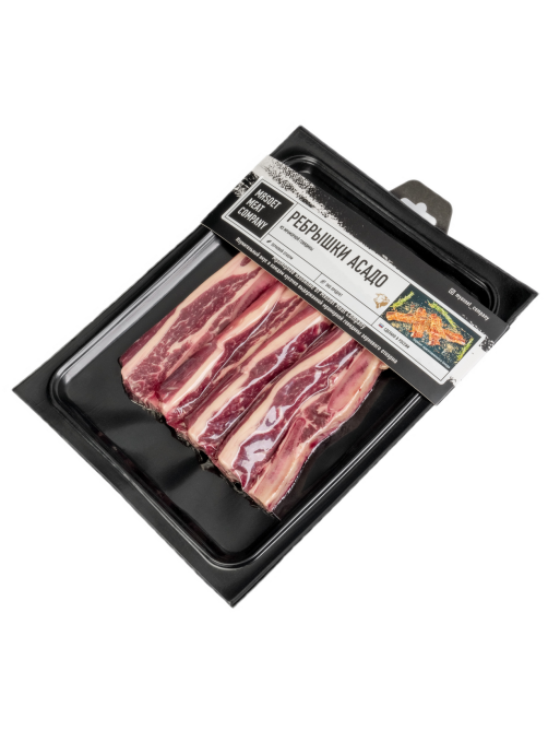 Ребрышки из мраморной говядины Myasoet Meat Company Асадо охлажденные, 300г