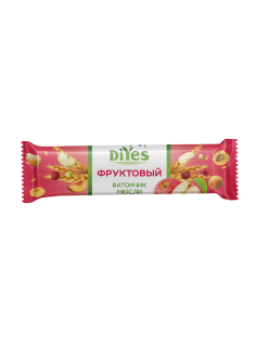 Батончик-мюсли DiYes Фрукты, 25г
