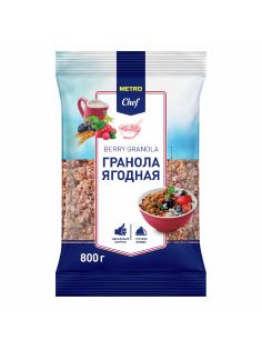 METRO Chef Гранола ягодная, 800г