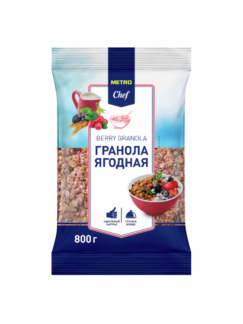 METRO Chef Гранола ягодная, 800г