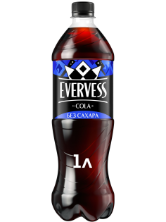 Напиток Evervess Cola без сахара газированный, 1л