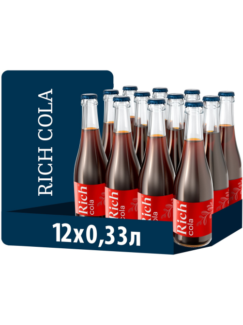 Напиток Rich Cola газированный, 330мл