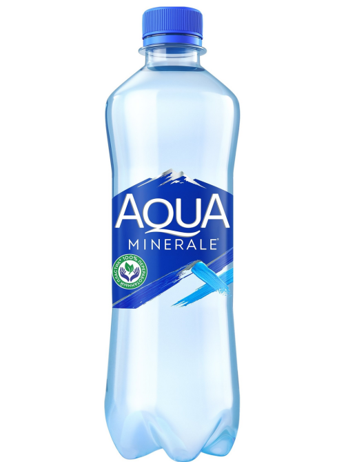 Вода Aqua Minerale питьевая газированная, 500мл