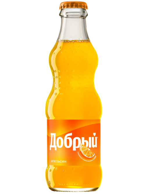 Напиток Добрый апельсин газированный, 250мл