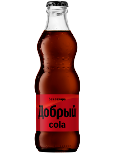Напиток газированный Добрый Cola без сахара, 250мл