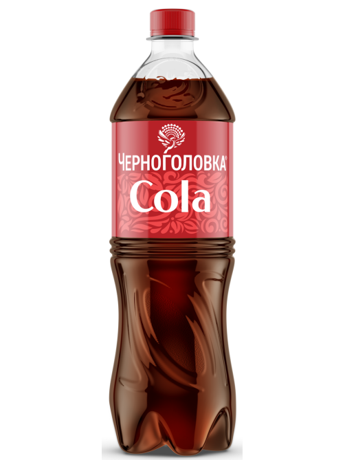 Напиток Черноголовка Cola сильногазированный, 1л