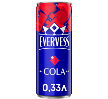 Напиток Evervess Cola газированный, 330мл