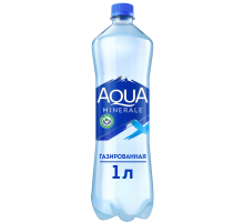 Вода Aqua Minerale питьевая газированная, 1л