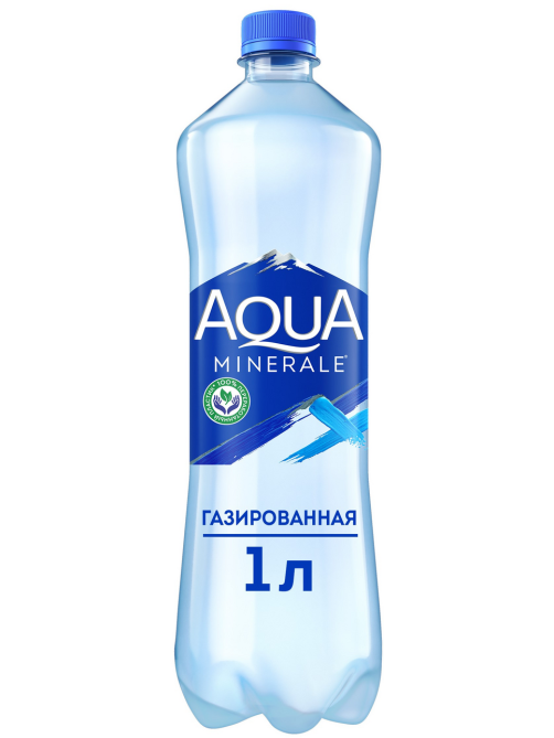 Вода Aqua Minerale питьевая газированная, 1л
