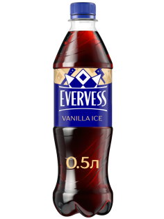 Напиток Evervess Cola Vanilla Ice вкус Ванильное мороженое газированный, 500мл
