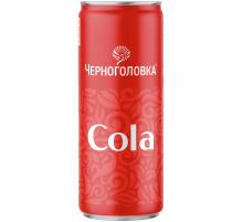 Напиток Черноголовка Cola сильногазированный, 330мл