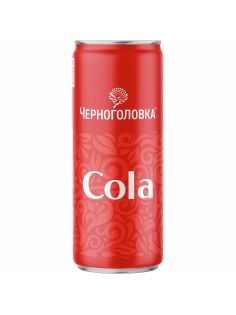 Напиток Черноголовка Cola сильногазированный, 330мл