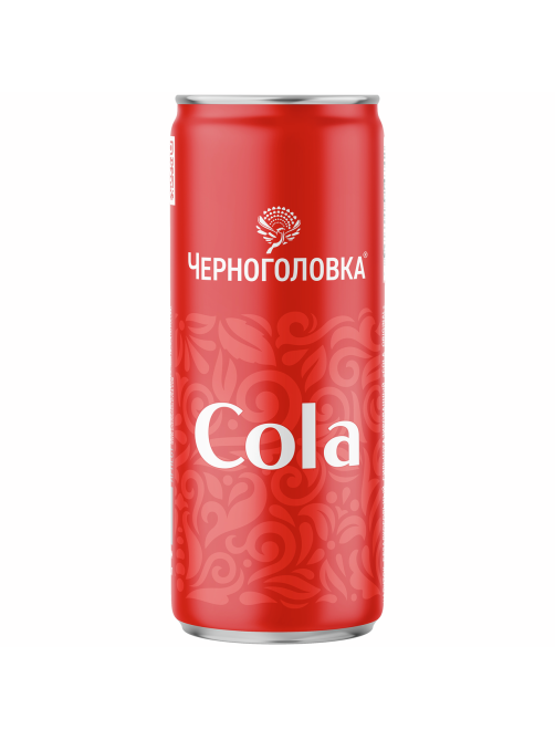 Напиток Черноголовка Cola сильногазированный, 330мл