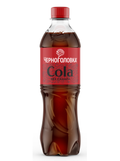 Напиток Черноголовка Cola без сахара сильногазированный, 500мл