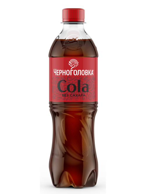 Напиток Черноголовка Cola без сахара сильногазированный, 500мл