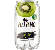 Напиток Aziano со вкусом киви газированный, 350мл