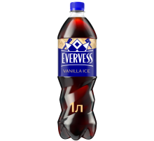 Напиток Evervess Cola Vanilla Ice вкус Ванильное мороженое газированный, 1л