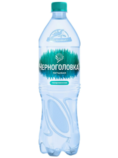 Вода Черноголовка питьевая газированная, 1.5л