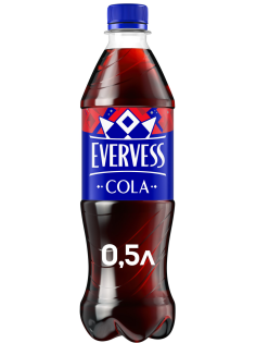 Напиток Evervess Cola газированный, 500мл