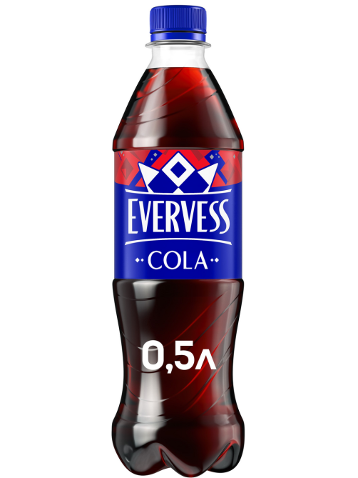 Напиток Evervess Cola газированный, 500мл