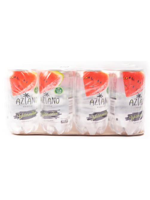 Напиток Aziano со вкусом арбуза газированный, 350мл