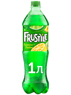 Напиток Frustyle Лимон-Лайм газированный, 1л