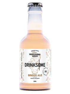 Напиток Drinksome Имбирный эль газированный, 200мл