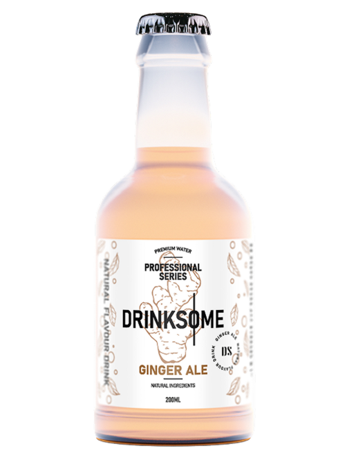 Напиток Drinksome Имбирный эль газированный, 200мл