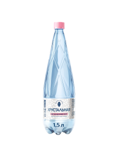 Вода Хрустальная негазированная, 1.5л
