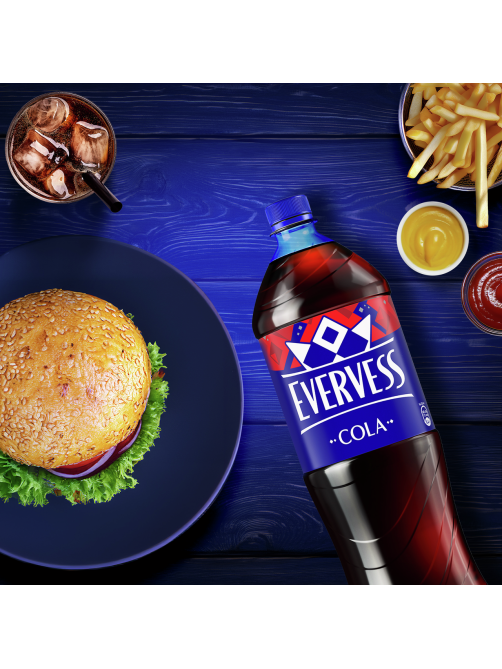 Напиток Evervess Cola газированный, 1.5л