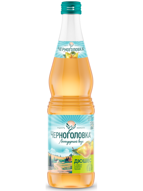 Лимонад Черноголовка Дюшес сильногазированный, 500мл
