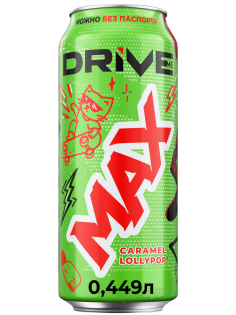 Напиток Drive Me Max газированный, 449мл