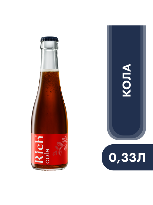 Напиток Rich Cola газированный, 330мл