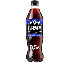 Напиток Evervess Cola без сахара газированный, 500мл