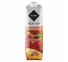 RIOBA Нектар персиковый с мякотью, 1л