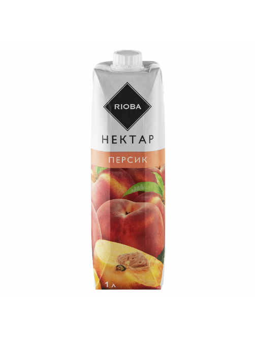 RIOBA Нектар персиковый с мякотью, 1л