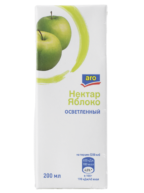 aro Нектар яблочный, 200мл