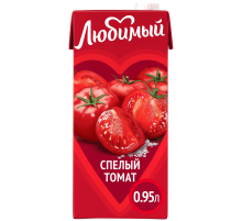 Нектар Любимый Спелый томат с мякотью, 950мл
