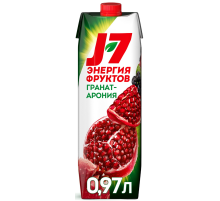 Нектар J7 Энергия Фруктов гранат и арония, 970мл
