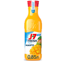 Нектар J7 Fresh Taste манговый с мякотью, 850г