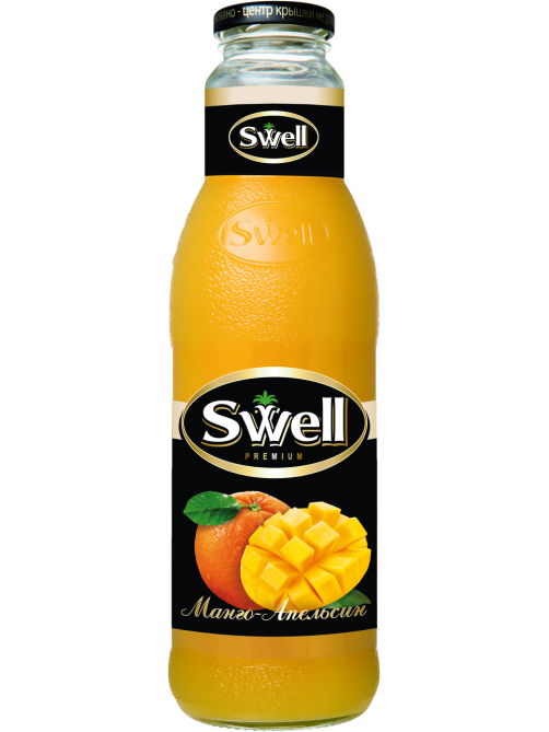 Нектар Swell манго и апельсин с мякотью, 750мл