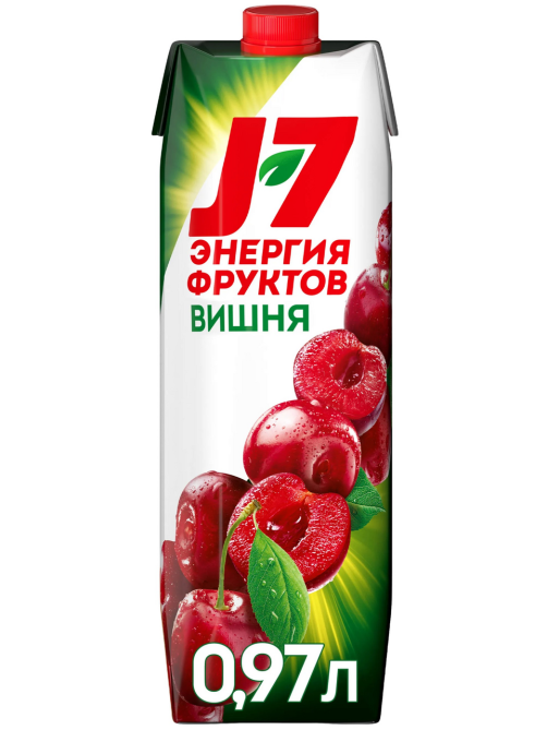 Нектар J7 вишневый, 970мл