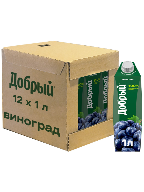Нектар Добрый виноградный, 1л