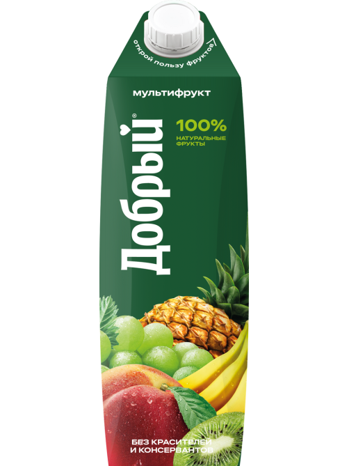 Нектар Добрый мультифруктовый, 1л