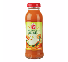 Fine Life Нектар морковь и яблоко с мякотью, 250мл