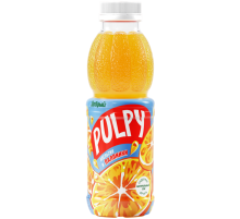 Напиток сокосодержащий Pulpy апельсиновый с мякотью, 450мл
