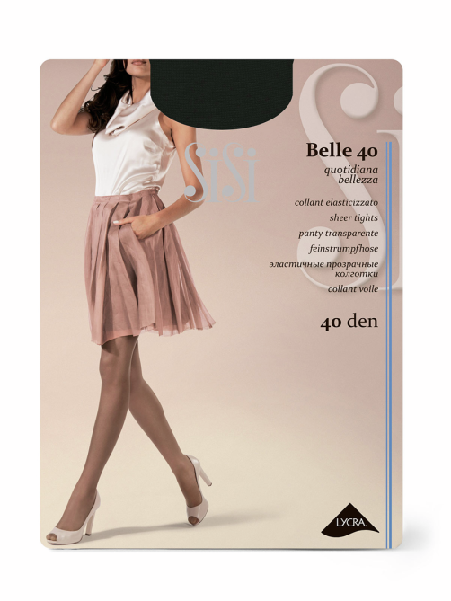 Колготки женские Sisi Belle 40 den черный 5