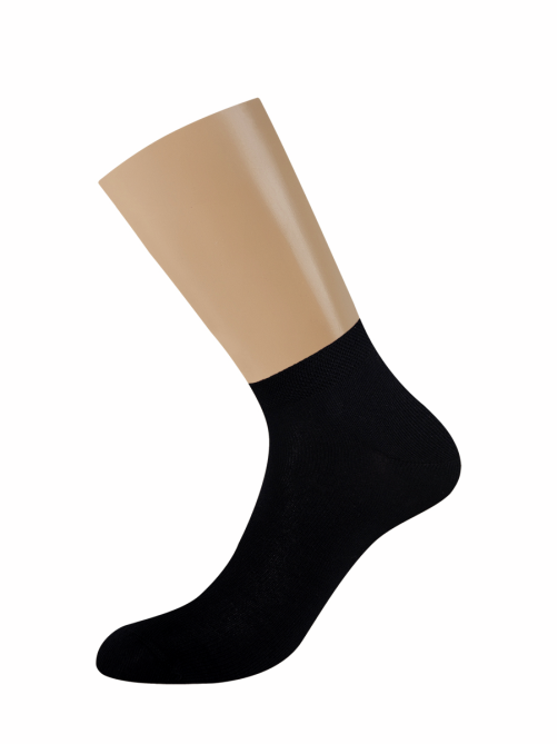 Носки мужские Omsa Classic 201 укороченные Nero, 45-47