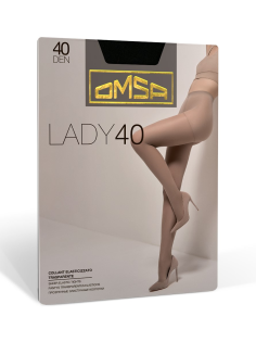 Колготки Omsa Lady 40 den Nero, размер 5