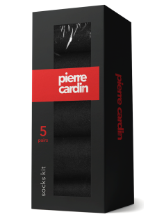 Носки мужские Pierre Cardin черные размер 42-44 в коробке, 5шт